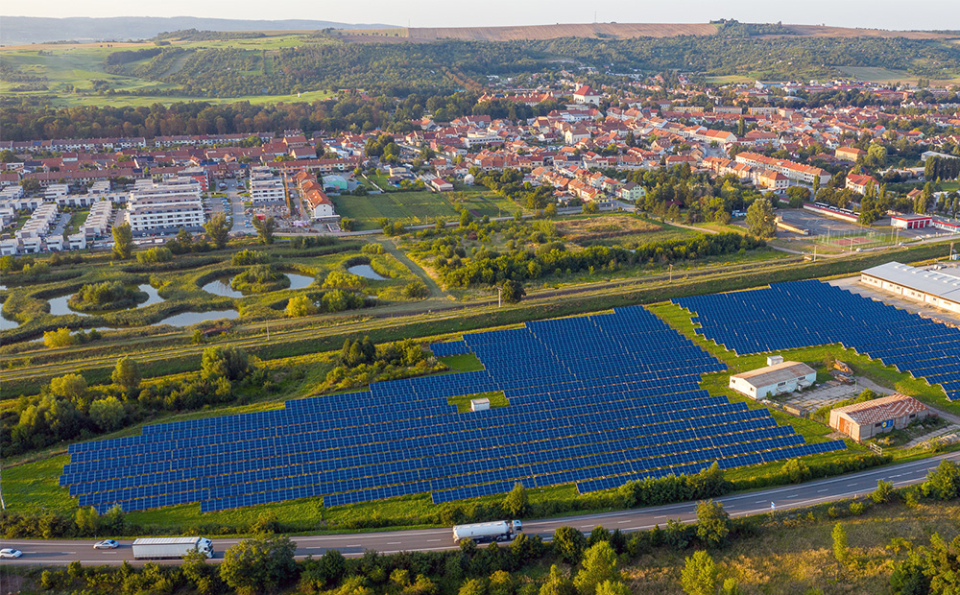 Photon Energy Group solar power plant in the Czech Republic